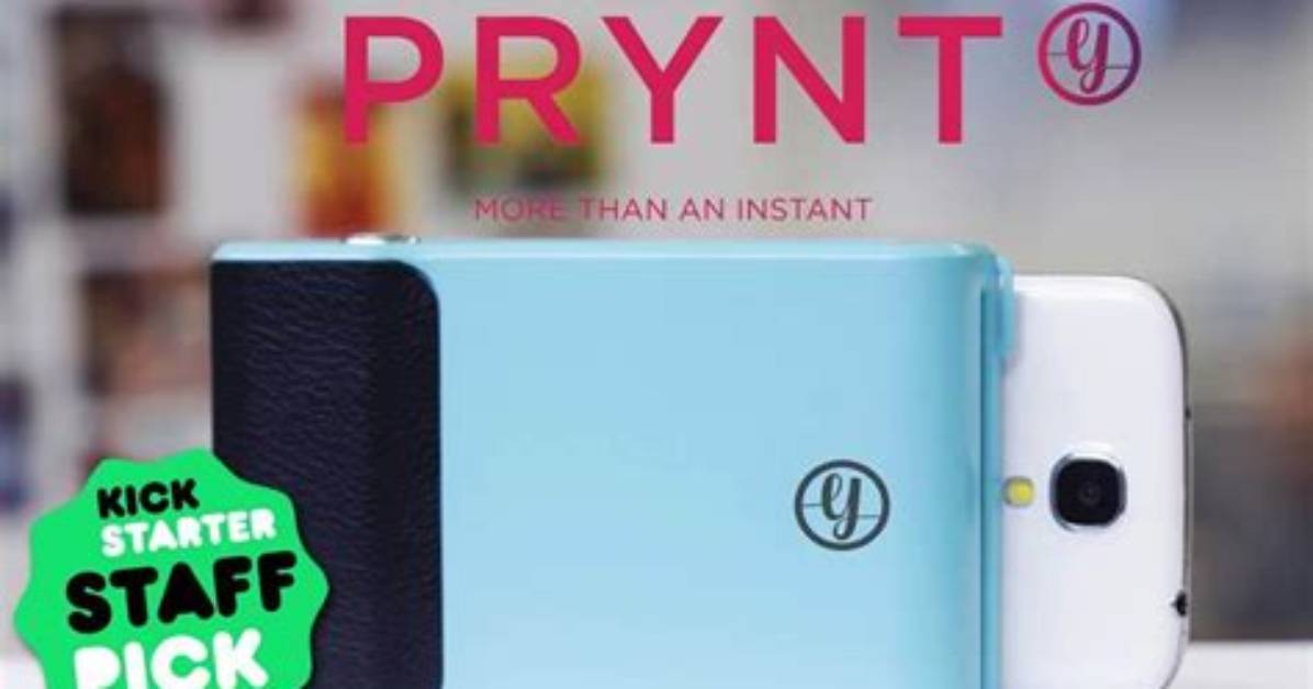 Prynt Is a Case That Will Print Photos from Your Smartphone Instantly, with One Really Neat Extra Feature