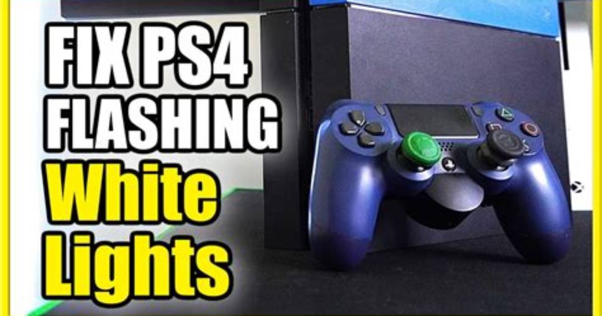 Ps4 Controller Flashing White Fix 2021