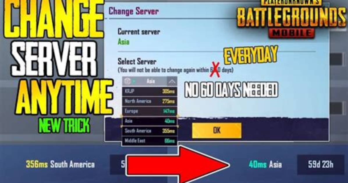 Pubg How to Change Default Server