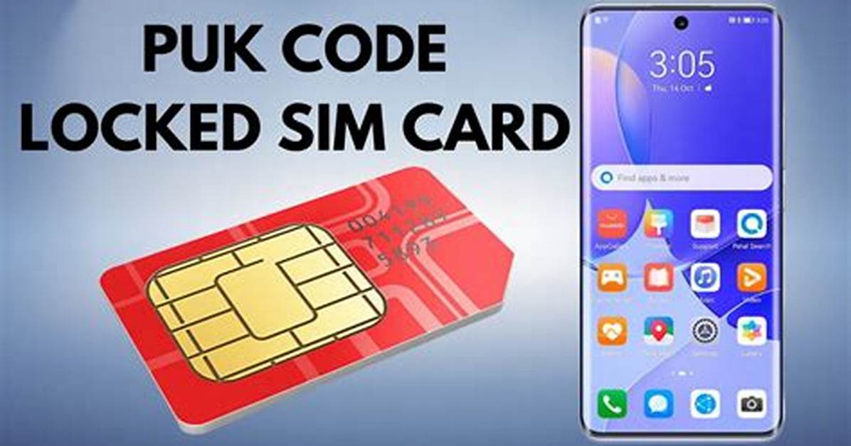 Puk Code on Sim Card