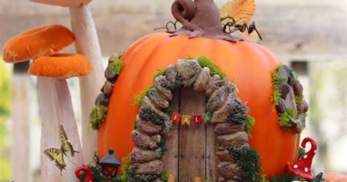 Pumpkin Fairy House Diy (Step-by-Step)