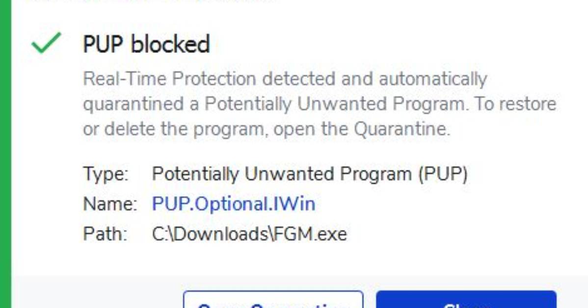 Pup. Optional. Miner