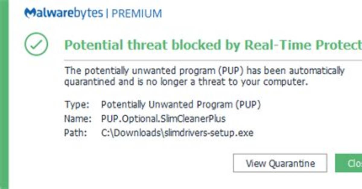 Pup. Optional. Slimcleanerplus