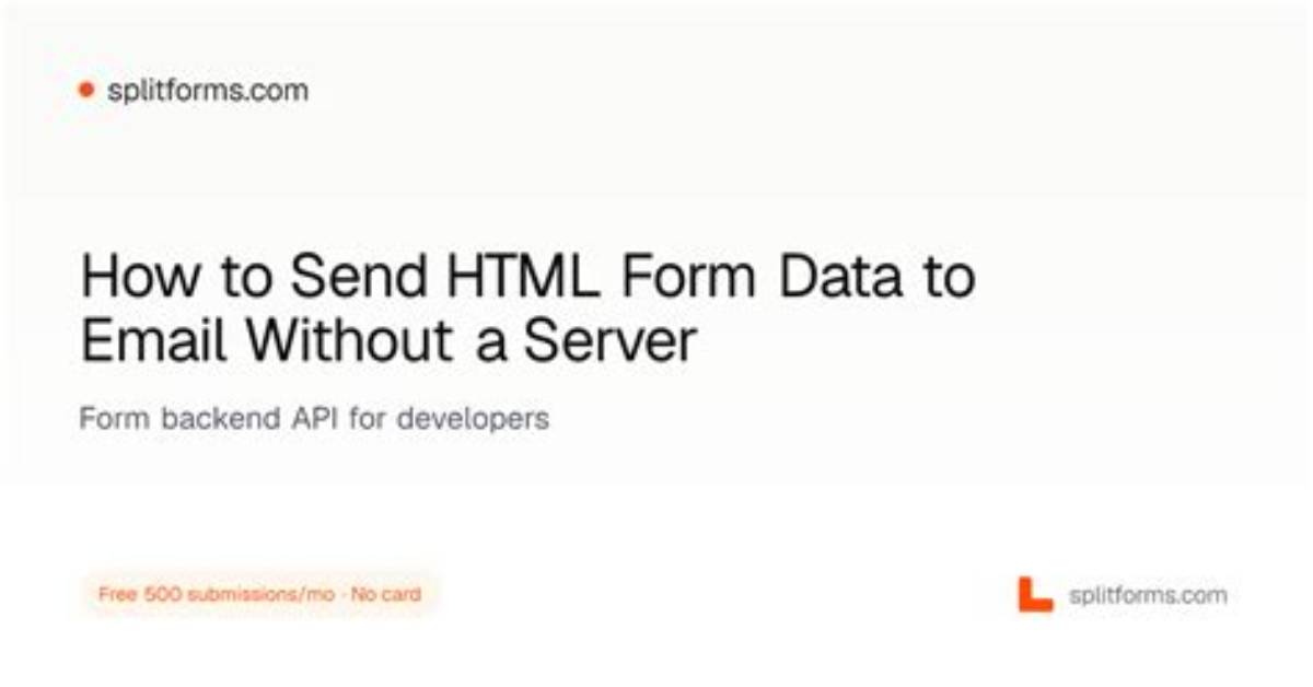 Pure Javascript Send Post Data Without a Form