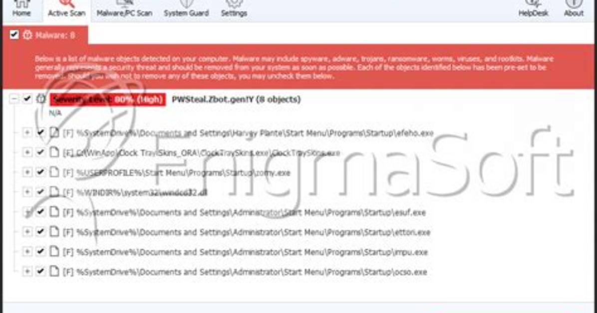 Pws: Win32/Zbot