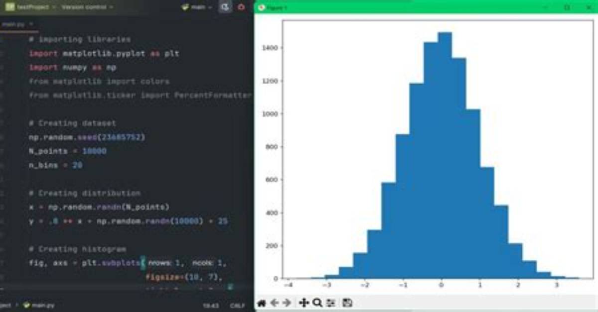 Pycharm - Importing Matplotlib