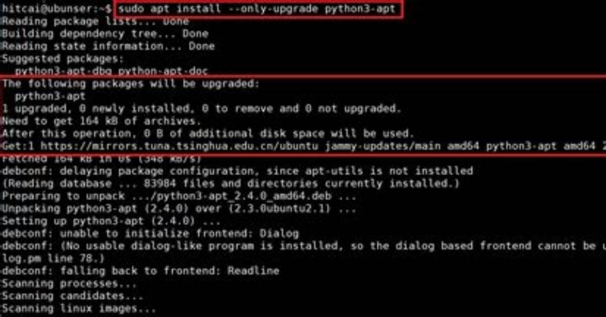 Python-Apt Package Corrupted: Apt Upgrade Fails