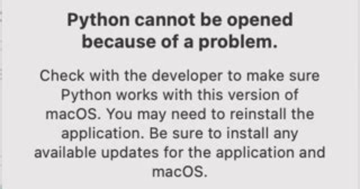 Python Cannot Be Opened When Launching Pycharm Ce