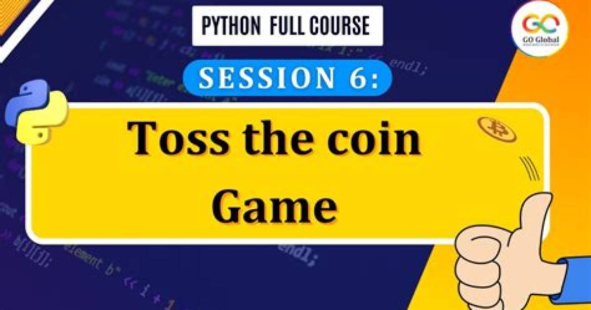 Python Coin Toss