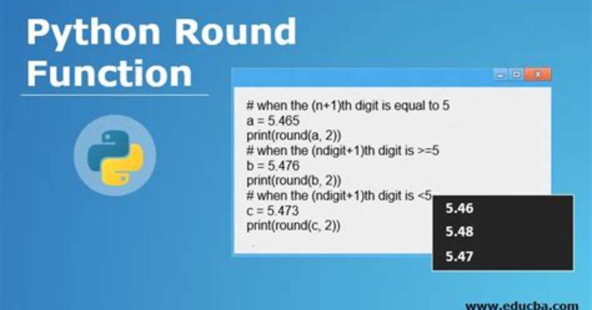 Python Difference Between Round and Int