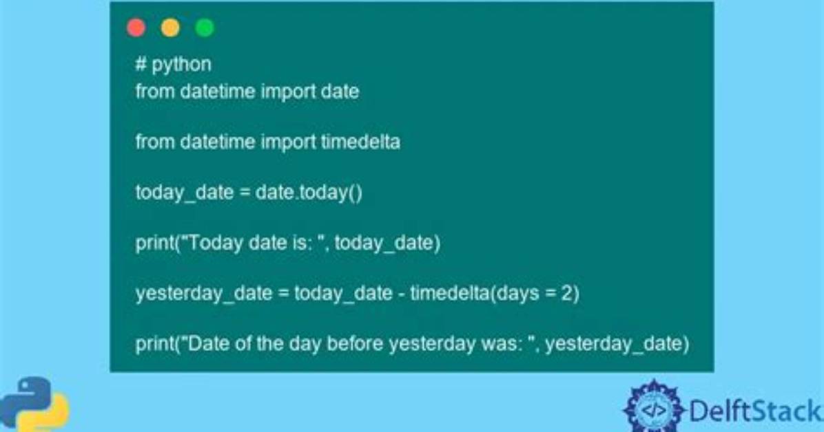 Python - Get Yesterday's Date as a String in Yyyy-Mm-Dd Format