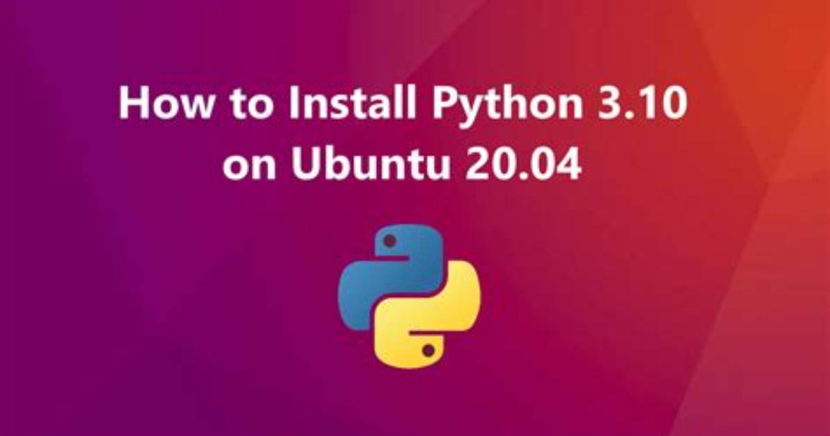 Python in Ubuntu 20.04