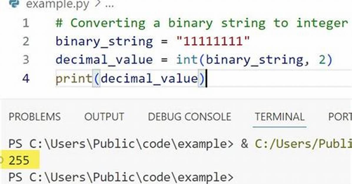 Python Int to Binary String?