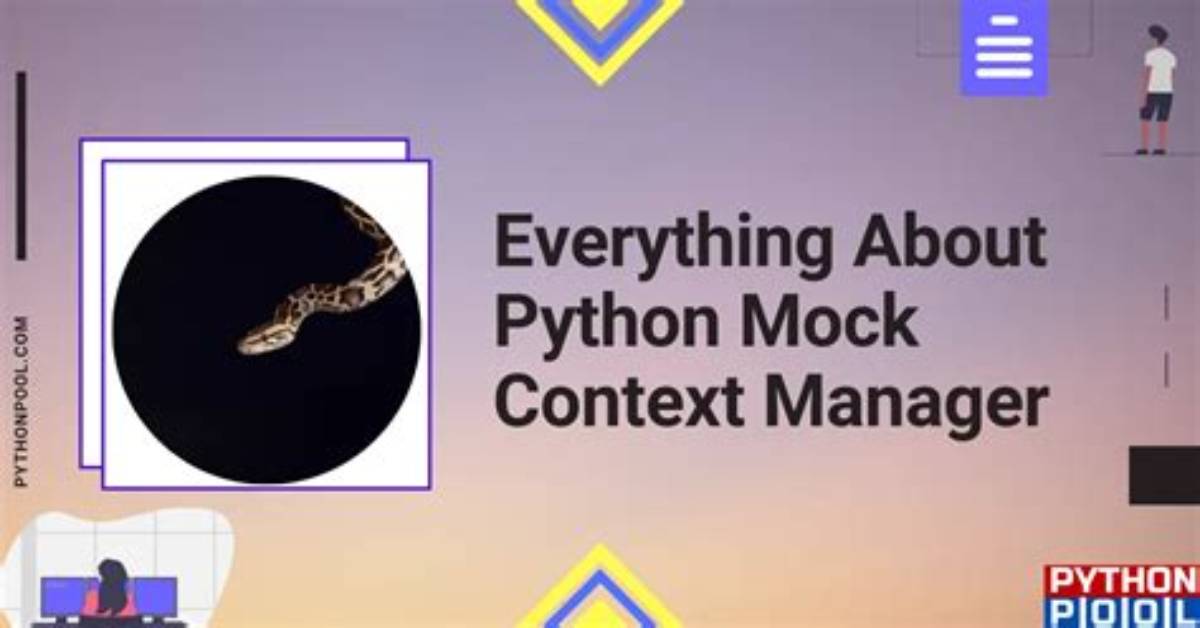 Python: Mocking a Context Manager