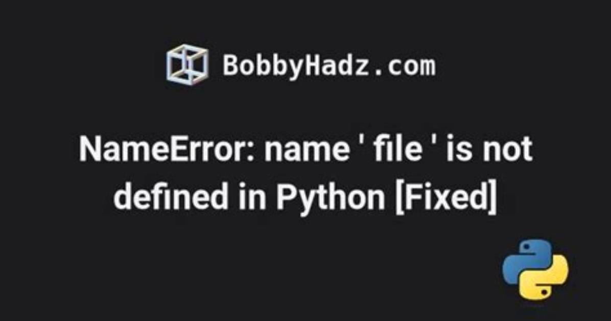 Python Nameerror: Global Name '__File__' Is Not Defined