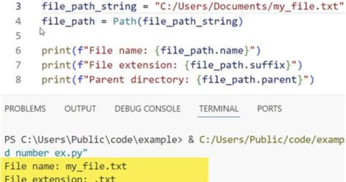 Python Path as a String
