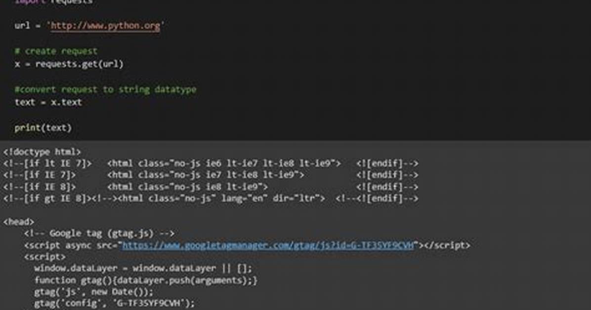 Python Requests Package: Handling Xml Response