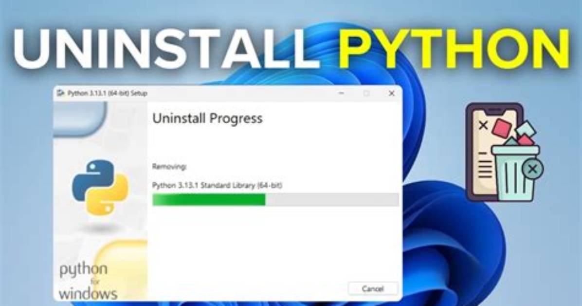 Python Setup. Py Uninstall