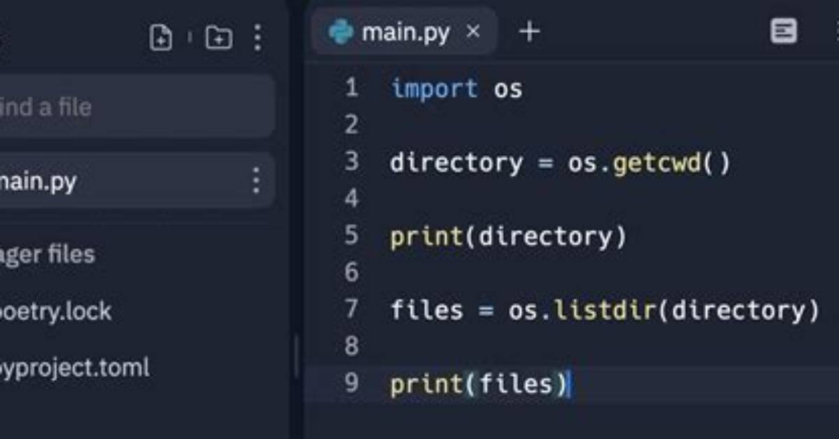 Python: Understanding Os. Listdir() Method