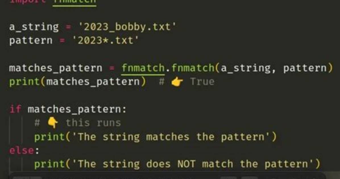 Python Wildcard Search in String
