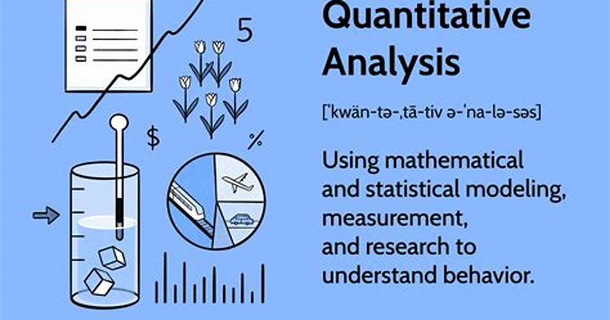 Quantitative Analysis - How to Discuss
