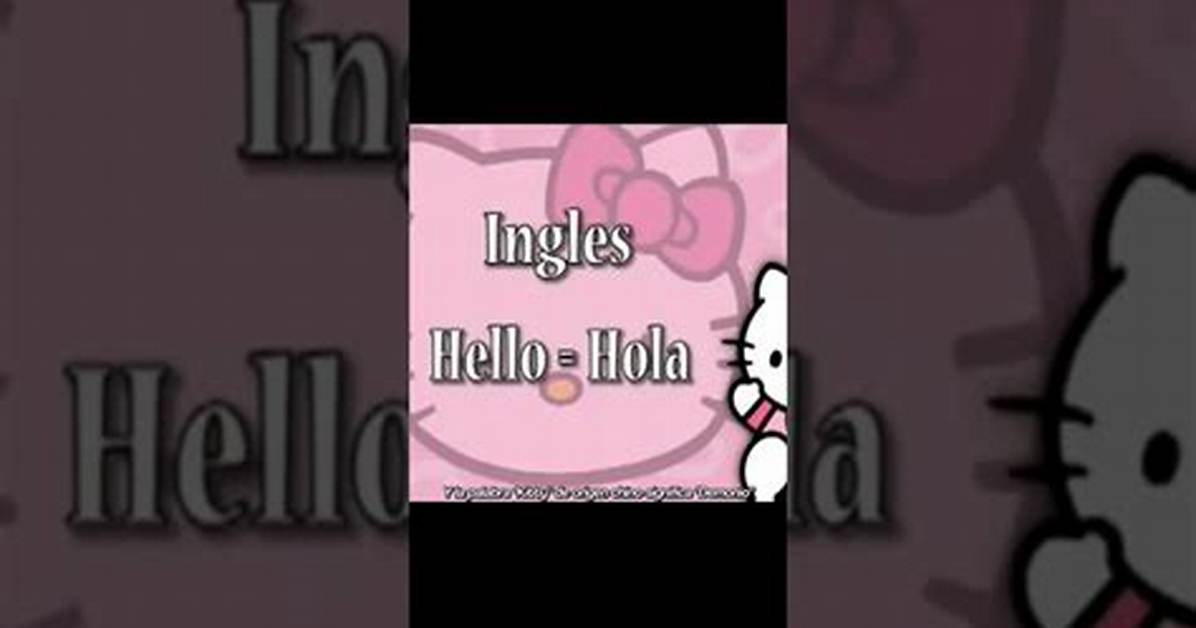 Que Significa Hello - How to Discuss