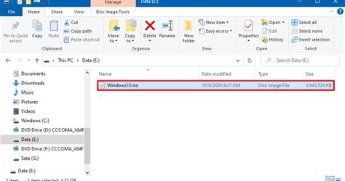 Question: Can Windows 10 Mount Iso Natively?