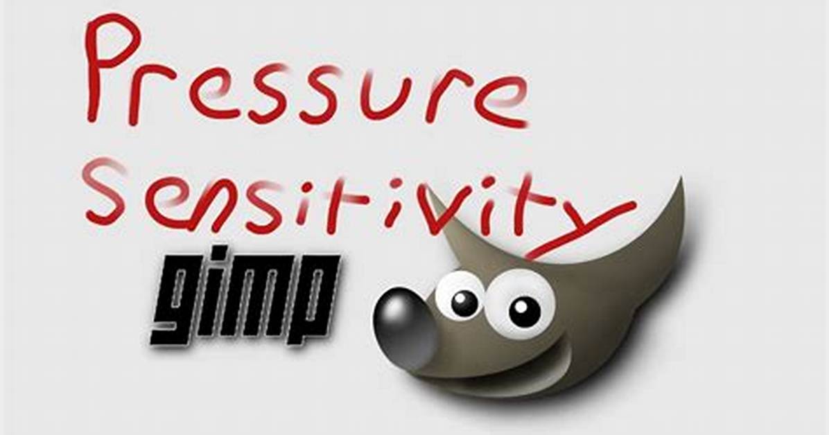 Question: Does Gimp Support Pressure Sensitivity?