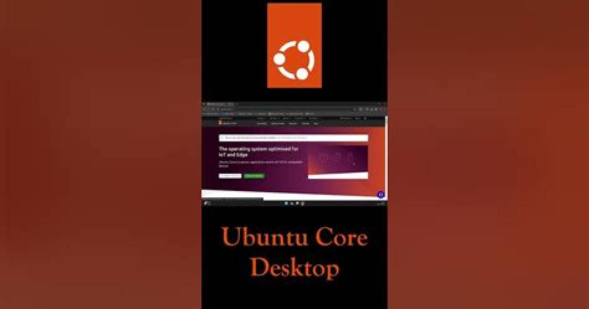 Question: Does Ubuntu Core Have a Desktop?