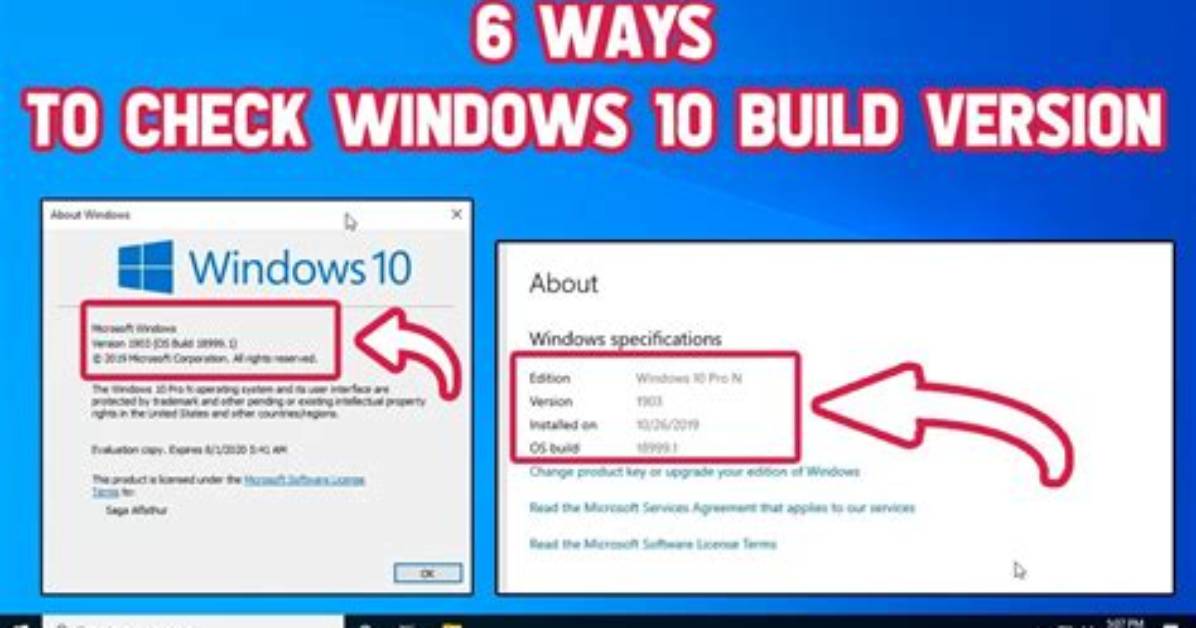 Question: How Check Windows Build Version Using Cmd?