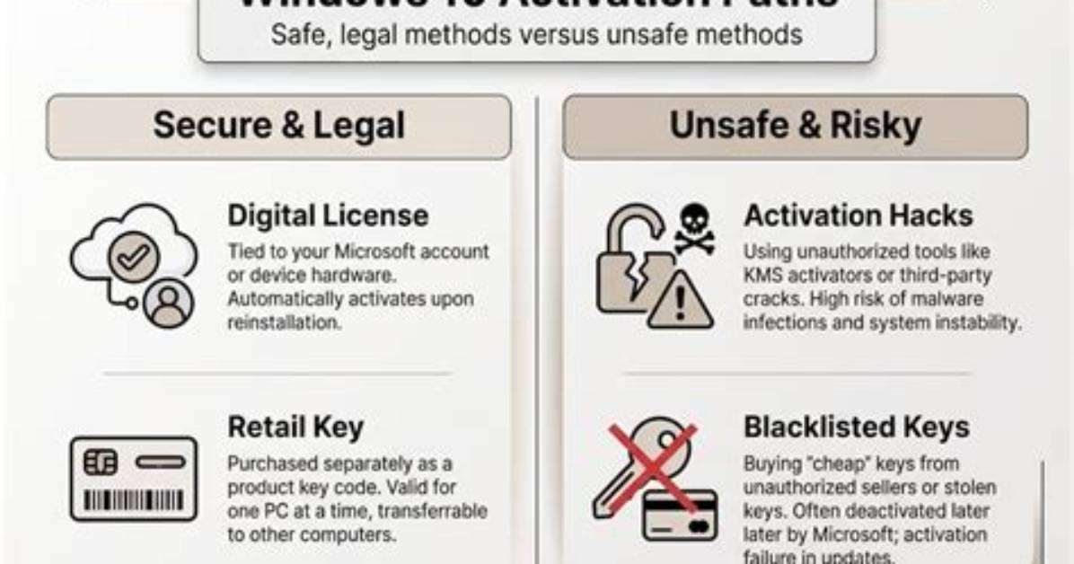Question: How Do I Activate Windows Legally?