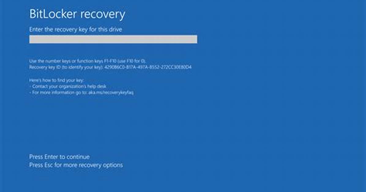 Question: How Do I Bypass Bitlocker in Windows 10?