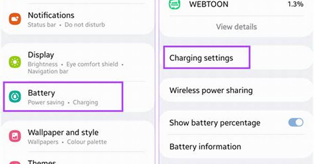 Question: How Do I Change Charging Settings on Android?