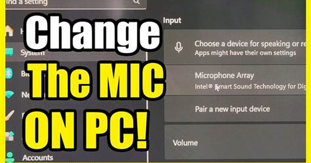 Question: How Do I Change My Microphone Settings in Windows 10?