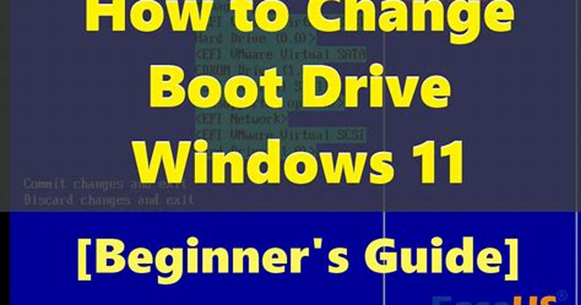 Question: How Do I Change the Boot Order in Windows 7?