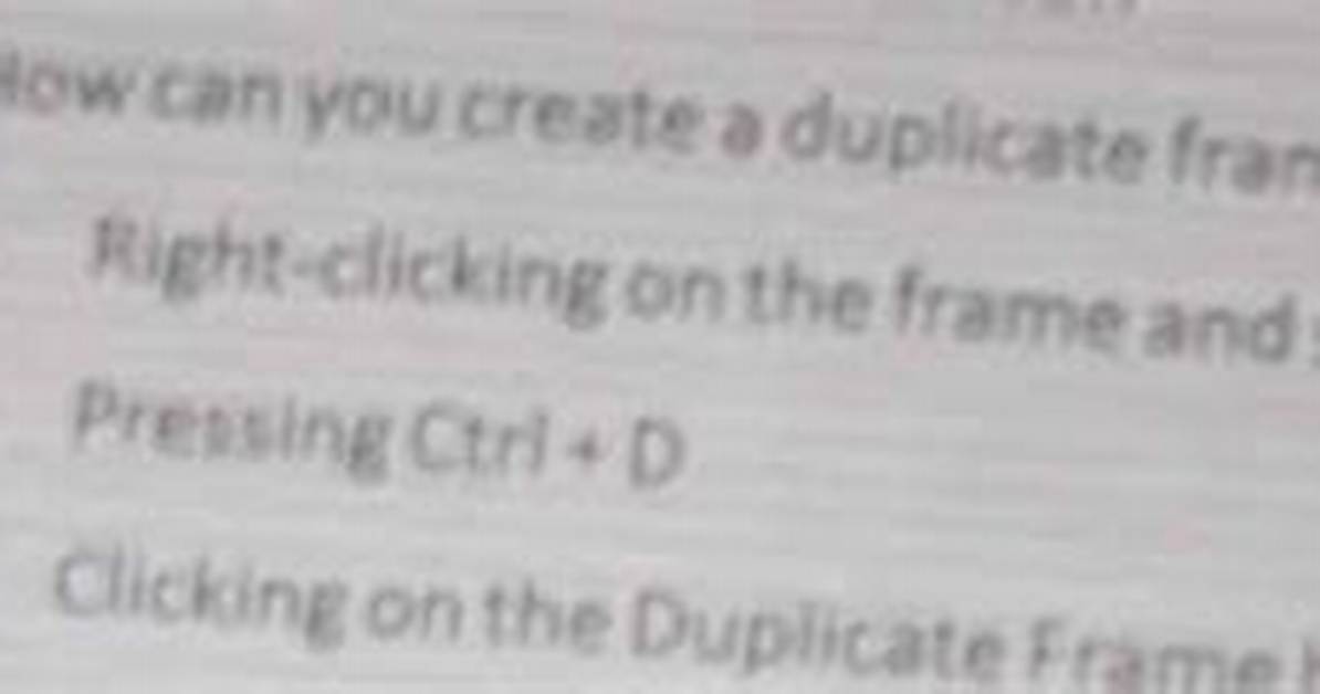 Question: How Do I Duplicate in Krita?