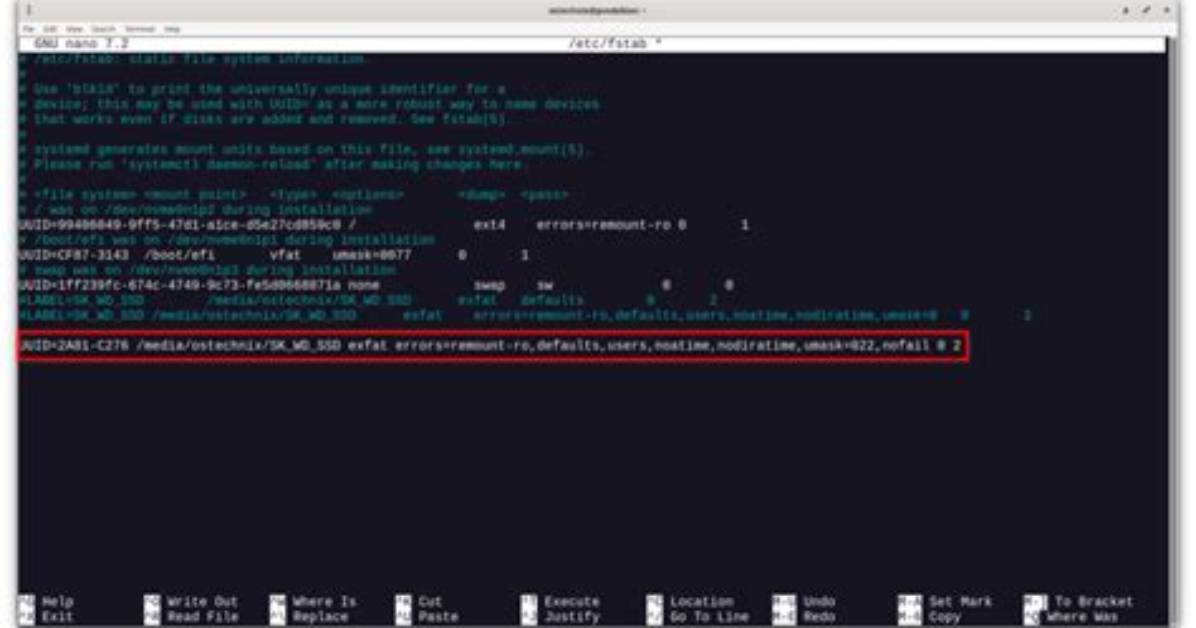 Question: How Do I Edit Etc Fstab in Linux?