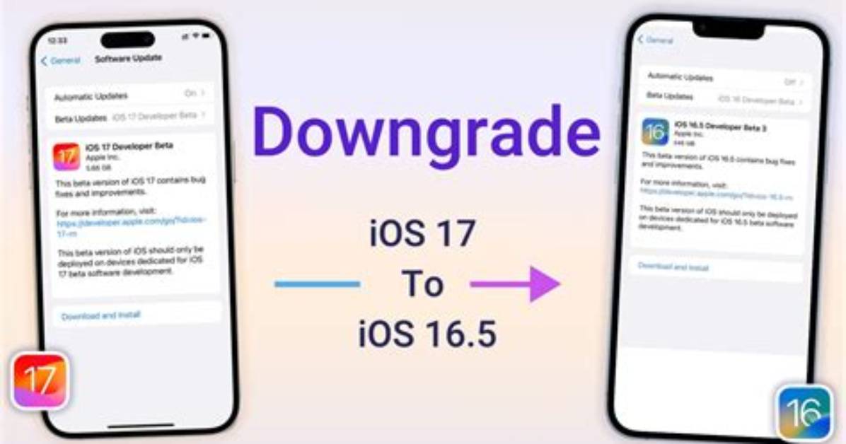 Question: How Do I Force Downgrade iOS?