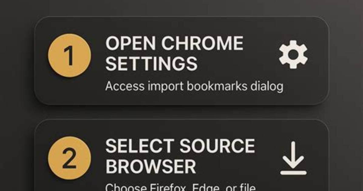 Question: How Do I Import Bookmarks into Chrome Android?