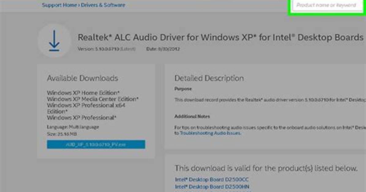 Question: How Do I Install Audio Drivers for Windows Xp?