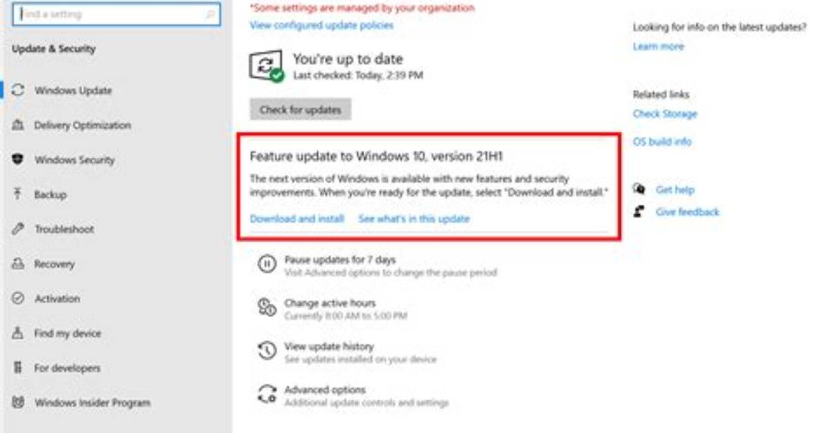 Question: How Do I Open Windows Update in 2016?
