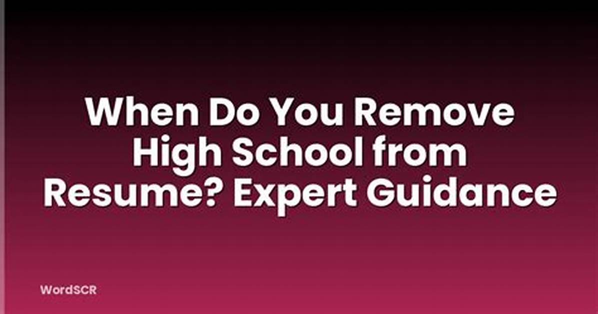 Question: How Do I Remove a School from Windows 10?
