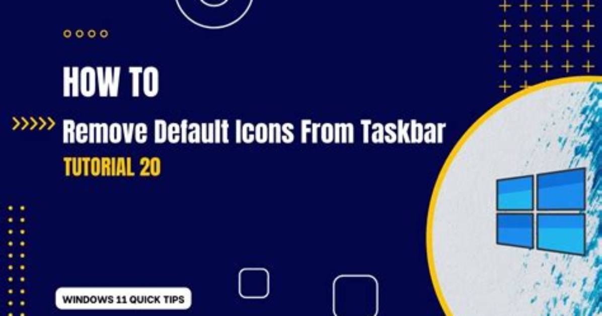 Question: How Do I Remove Default Icons from Windows 10?