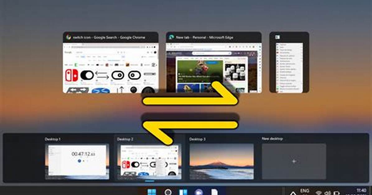 Question: How Do I Switch Between Desktops in Windows 10 with Mouse?