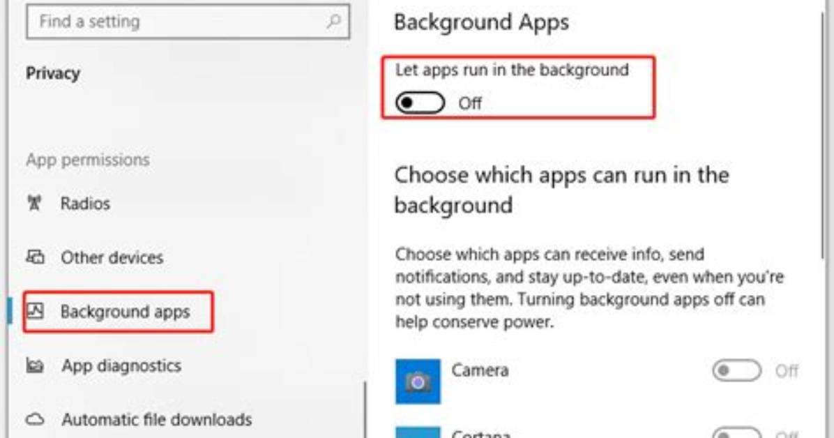 Question: How Do I Turn off Background Processes in Windows 8?