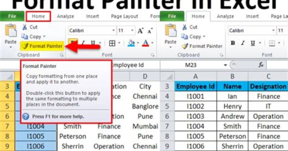 Question: How Do I Use Format Painter on Multiple Items?