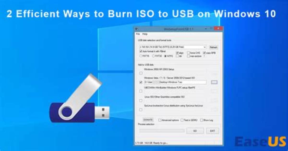 Question: How Do You Burn Windows Iso to Usb in Linux?