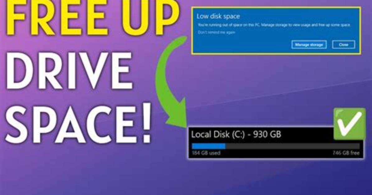 Question: How Do You Free up Space on Windows 7?