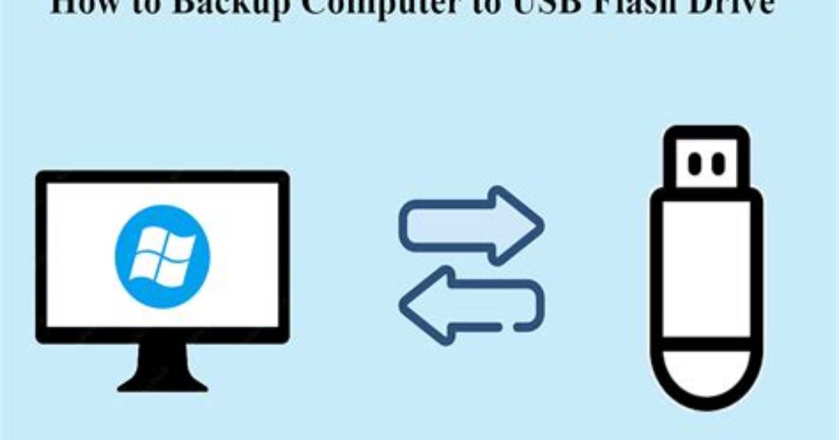 Question: How to Backup Computer to Flash Drive Windows 10?