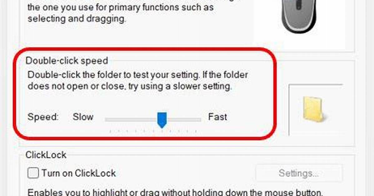 Question: How to Change Mouse Double Click Settings in Windows 10?